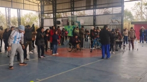 Se realiz&oacute; una nueva Jornada Recreativa y R&iacute;tmica para j&oacute;venes y adultos con discapacidad