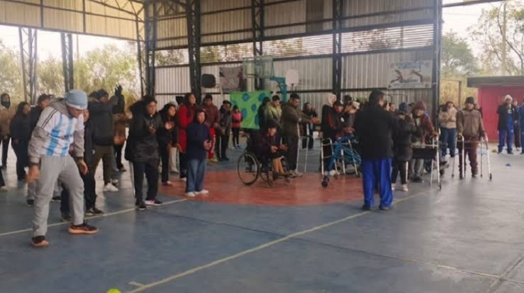 Se realiz&oacute; una nueva Jornada Recreativa y R&iacute;tmica para j&oacute;venes y adultos con discapacidad