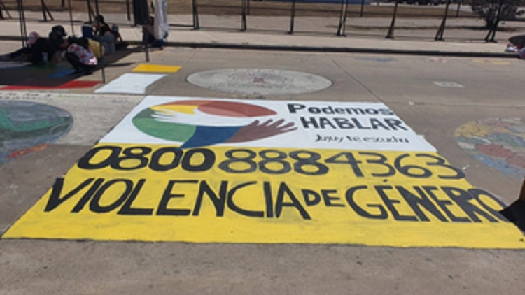 Promoci&oacute;n del 0800 ante casos de violencia de g&eacute;nero