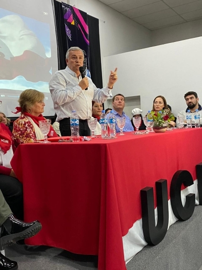 "No hay provincias inviables", asegur&oacute; Morales desde Chubut