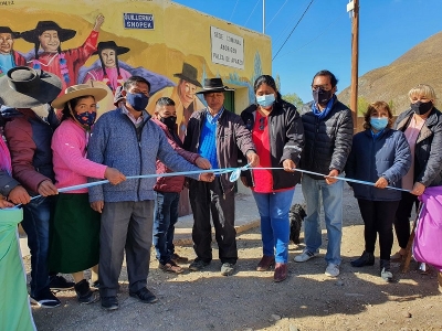 Se inaugur&oacute; el primer Corredor de Murales en Humahuaca