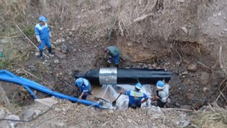 Restricci&oacute;n del servicio y baja presi&oacute;n por reparaci&oacute;n del acueducto 710 en Ciudad de Nieva