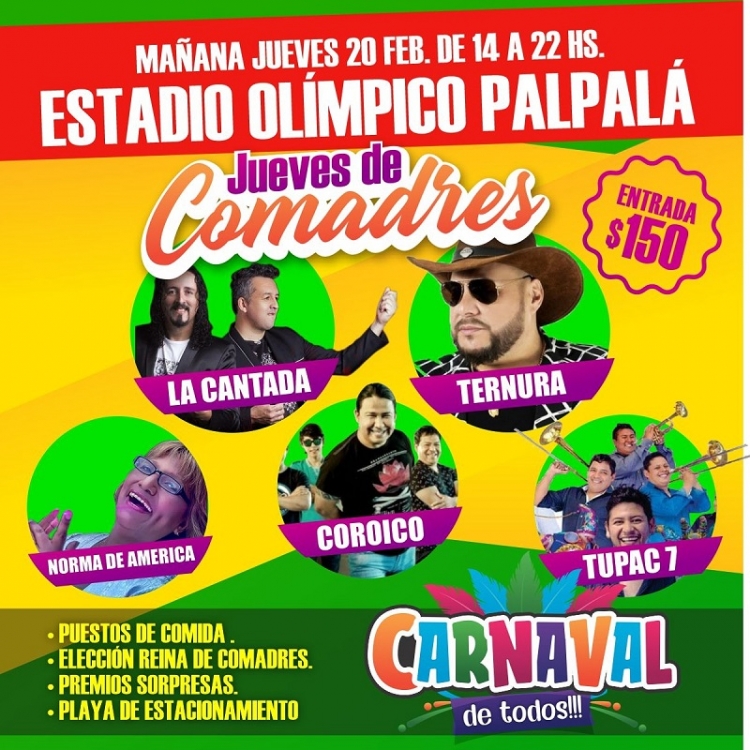 El &ldquo;jueves de comadres&rdquo; en Palpal&aacute; se hace o se hace