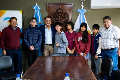 Alumnos del Colegio Secundario N&deg; 33 de Reyes presentaron proyecto en el Concejo Deliberante