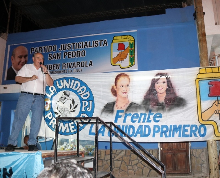En San Pedro el PJ fortalece la unidad