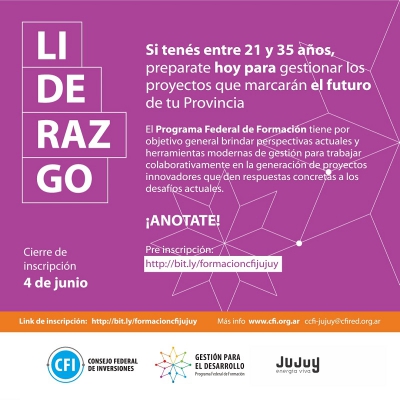 Programa de formaci&oacute;n propone el CFI