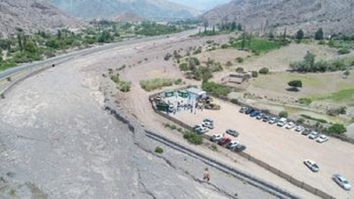 Las obras de seguridad h&iacute;drica en Purmamarca, en marcha