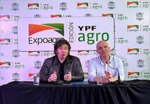 Milei se mostrar&aacute; con referentes del campo el viernes en ExpoAgro