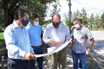 Avenida Juan Jos&eacute; Paso: nueva obra de reparaci&oacute;n de vereda e iluminaci&oacute;n