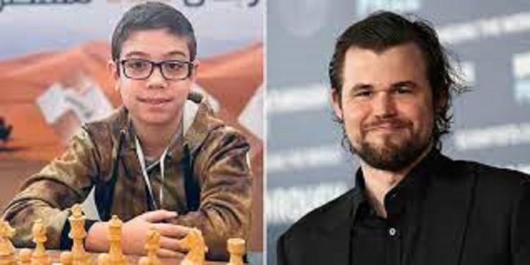 Impacto en el ajedrez: el argentino Faustino Oro, de 10 a&ntilde;os, derrot&oacute; a Magnus Carlsen, el mejor jugador del mundo