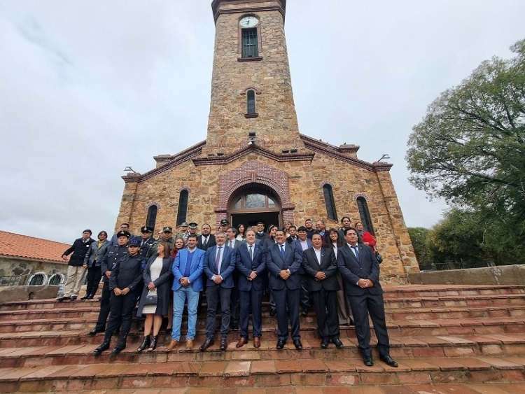 El Vicegobernador de Jujuy particip&oacute; de los festejos por el 117 Aniversario de La Quiaca
