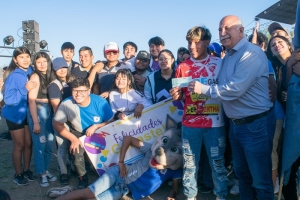 &ldquo;La educaci&oacute;n nos hace libres&rdquo;, dijo Fiad en El Carmen