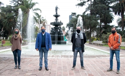 Qued&oacute; en pleno funcionamiento la emblem&aacute;tica fuente