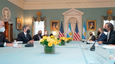 Estados Unidos expres&oacute; su &ldquo;firme&rdquo; apoyo a la Argentina en las negociaciones con el FMI