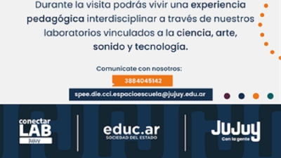 Convocan a las Instituciones Educativas a vivir la "Experiencia Conectar Lab"
