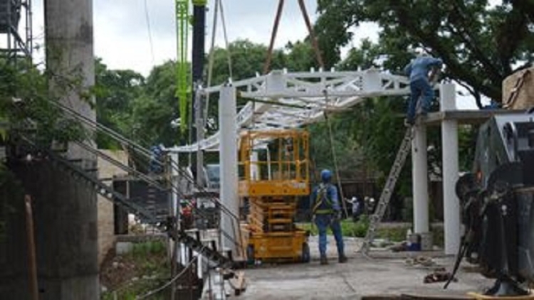 Obras del Centro Cultural Lola Mora, al 67%