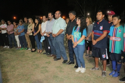 El intendente Rivarola inaugur&oacute; un moderno &ldquo;sistema de iluminaci&oacute;n led&rdquo; en el complejo deportivo savio