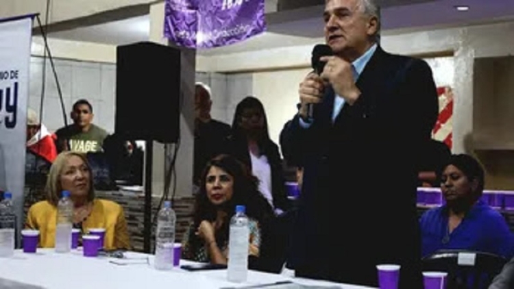 El Gobernador presente en Perico en jornada de capacitaci&oacute;n a trabajadoras