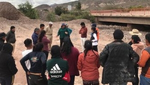 Incesantes trabajos preventivos y de mitigaci&oacute;n en la Quebrada