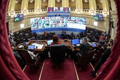 El Senado aprob&oacute; la ley Alquileres, sin la presencia de Juntos por el Cambio