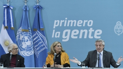 El Presidente expres&oacute; su respaldo a las organizaciones sociales
