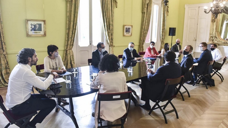 El gabinete econ&oacute;mico analiza Repro 2, ATP y los precios de alimentos frescos