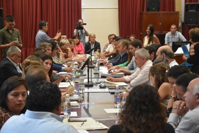En Plenario de Comisiones la Legislatura avanza en el tratamiento del Proyecto de Emergencia Econ&oacute;mica