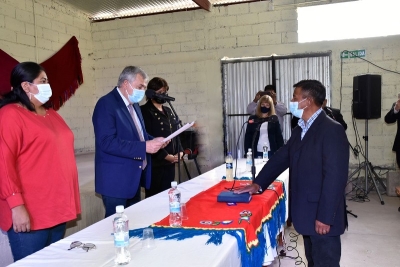 Con la jura de autoridades, se construye institucionalidad en Palca de Aparzo