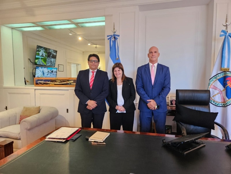El Presidente de la Suprema Corte de Justicia y el Procurador General del Ministerio P&uacute;blico de la Acusaci&oacute;n se reunieron con la ministra Bullrich