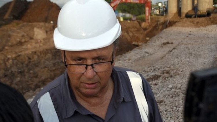 Puente Paraguay: Avanza la obra de reingenier&iacute;a sobre la traza del acueducto