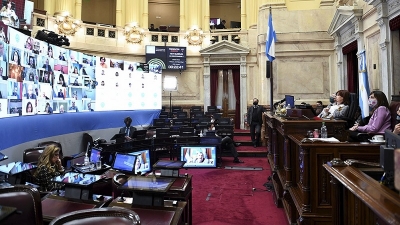 El Senado aprueba el proyecto de reestructuraci&oacute;n de la deuda bajo ley argentina