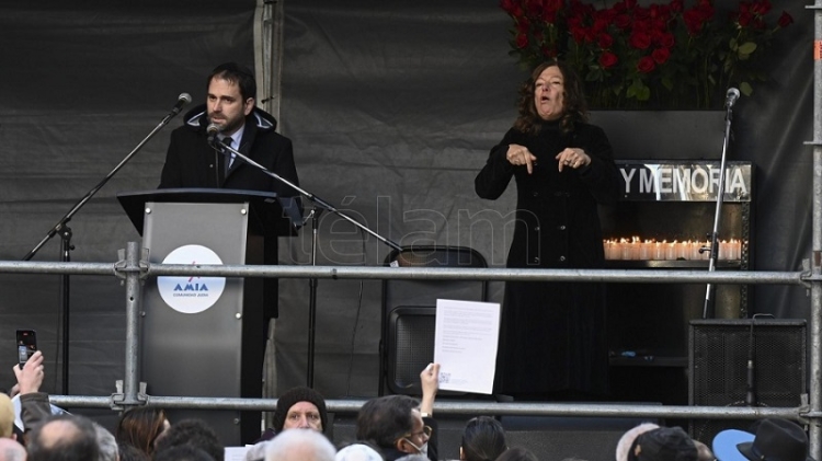 La AMIA renov&oacute; el reclamo de justicia por el atentado terrorista