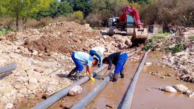 Arroyo Burrumayo: finalizaron con &eacute;xito trabajos de reparaci&oacute;n del colector cloacal