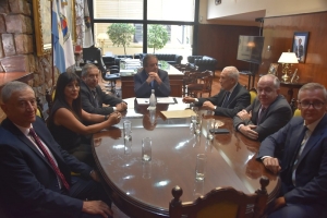 El vicegobernador recibi&oacute; Plan de Auditor&iacute;a 2025