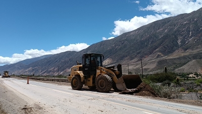 VIALIDAD NACIONAL EJECUT&Oacute; TRABAJOS DE EMERGENCIA Y MANTENIMIENTO EN RUTAS NACIONALES DE JUJUY