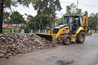 Acciones vitales en Palpal&aacute;: limpieza, reparaci&oacute;n y desmalezado ante las fuertes tormentas