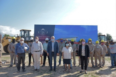 Morales inici&oacute; la construcci&oacute;n de un edificio educativo para Calilegua