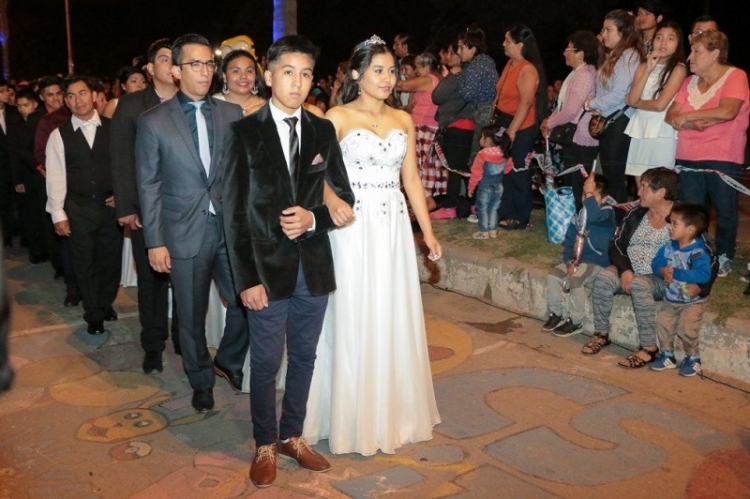 Gran despliegue de seguridad para que los alumnos y familia disfruten de la cena blanca de palpal&aacute;