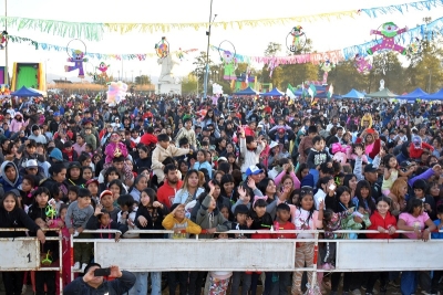 Palpal&aacute; celebr&oacute; a lo grande el &ldquo;d&iacute;a del ni&ntilde;o&rdquo; con un multitudinario evento en las aguas danzantes
