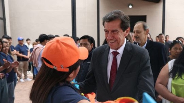 Sadir inaugur&oacute; un moderno edificio para el Colegio N&deg; 27 de El Bananal