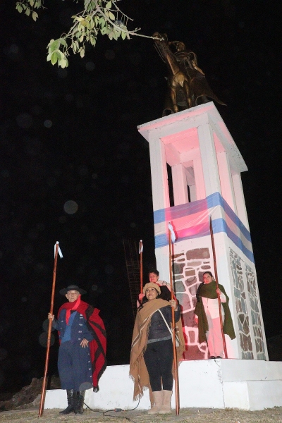 Con serenata, vigilia y acto, Palpal&aacute; celebr&oacute; el aniversario del general Martin miguel de G&uuml;emes