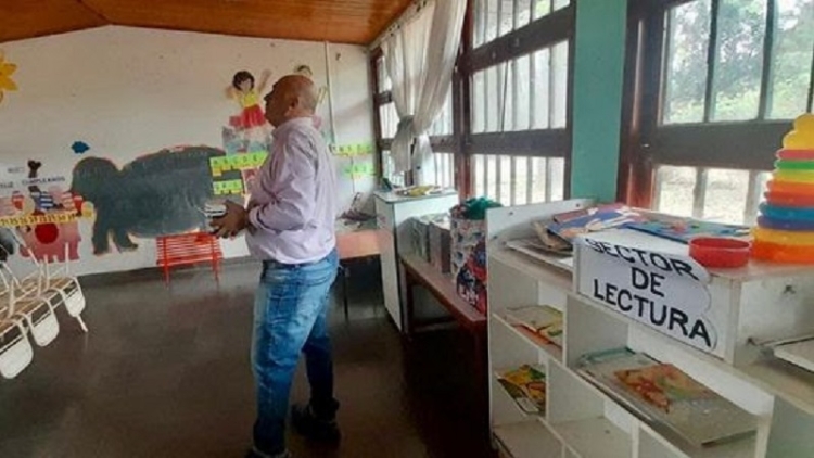 Se realizan mejoras en la Escuela N&ordm; 298 de Finca El Pongo