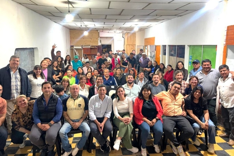 Amerise, en el Carmen: "reafirmamos la uni&oacute;n y el compromiso por Jujuy"