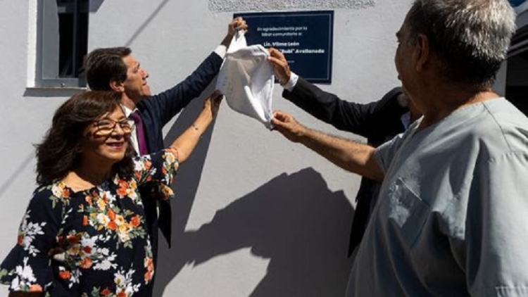 El gobernador Sadir inaugur&oacute; obras de reacondicionamiento de un centro de salud en el barrio Coronel Arias