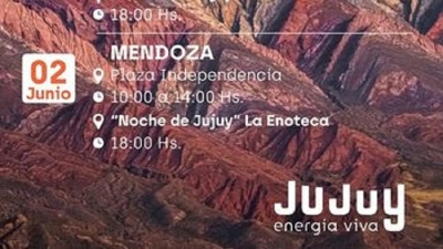 Jujuy se promociona en la regi&oacute;n de Cuyo