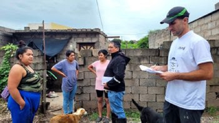 Temporal: contin&uacute;an operativos de asistencia a damnificados