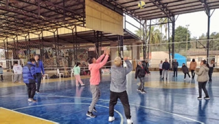 Actividad Recreativa de Newcom en la UNJu para Personas con Discapacidad