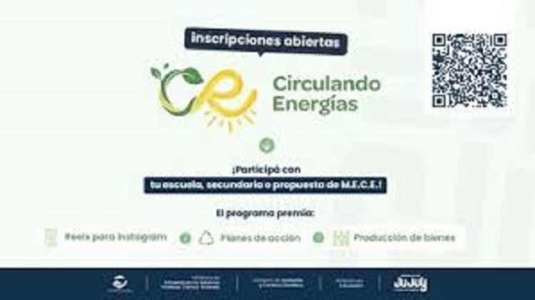 Est&aacute;n abiertas las inscripciones para participar de "Circulando Energ&iacute;as"
