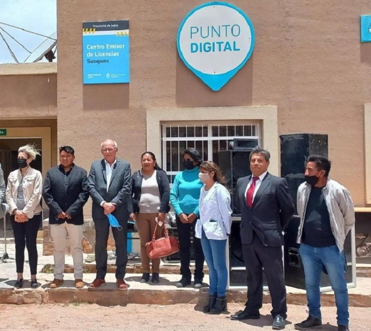 Se inaugur&oacute; en Susques un nuevo Centro de Emisi&oacute;n de Licencias de conducir