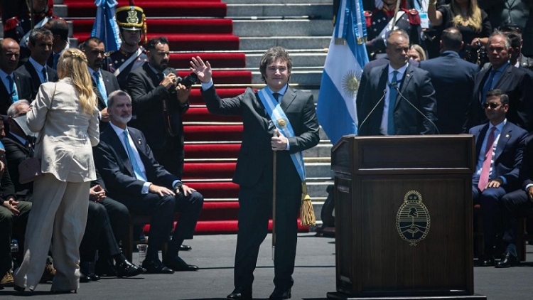 Milei ratific&oacute; que se viene un duro ajuste con estanflaci&oacute;n: "Hoy comienza una nueva era"